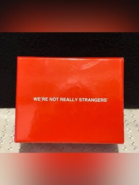 Were Not Really Strangers Card Game New Sealed Party Game Conversation